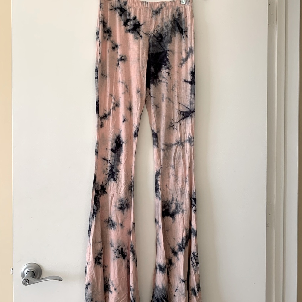 Tie Dye Flare Pants